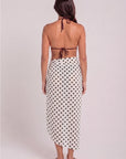 black polka sarong