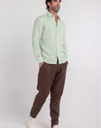 Peppermint Linen Shirt