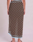 sky blue polka sarong