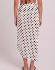 black polka sarong