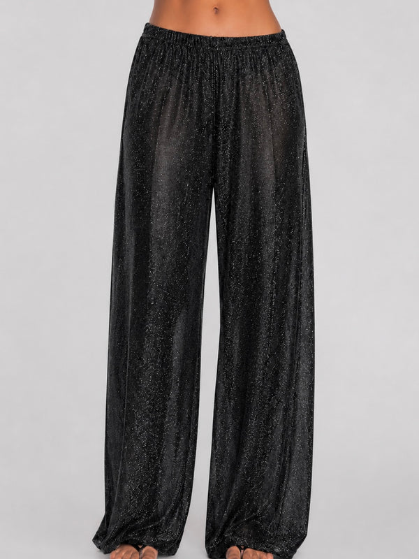 Women's Black Sparkle Pants
