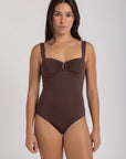Mocha Antibes One Piece