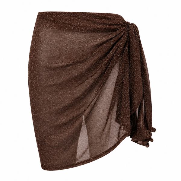 Brown Sparkle Sarong