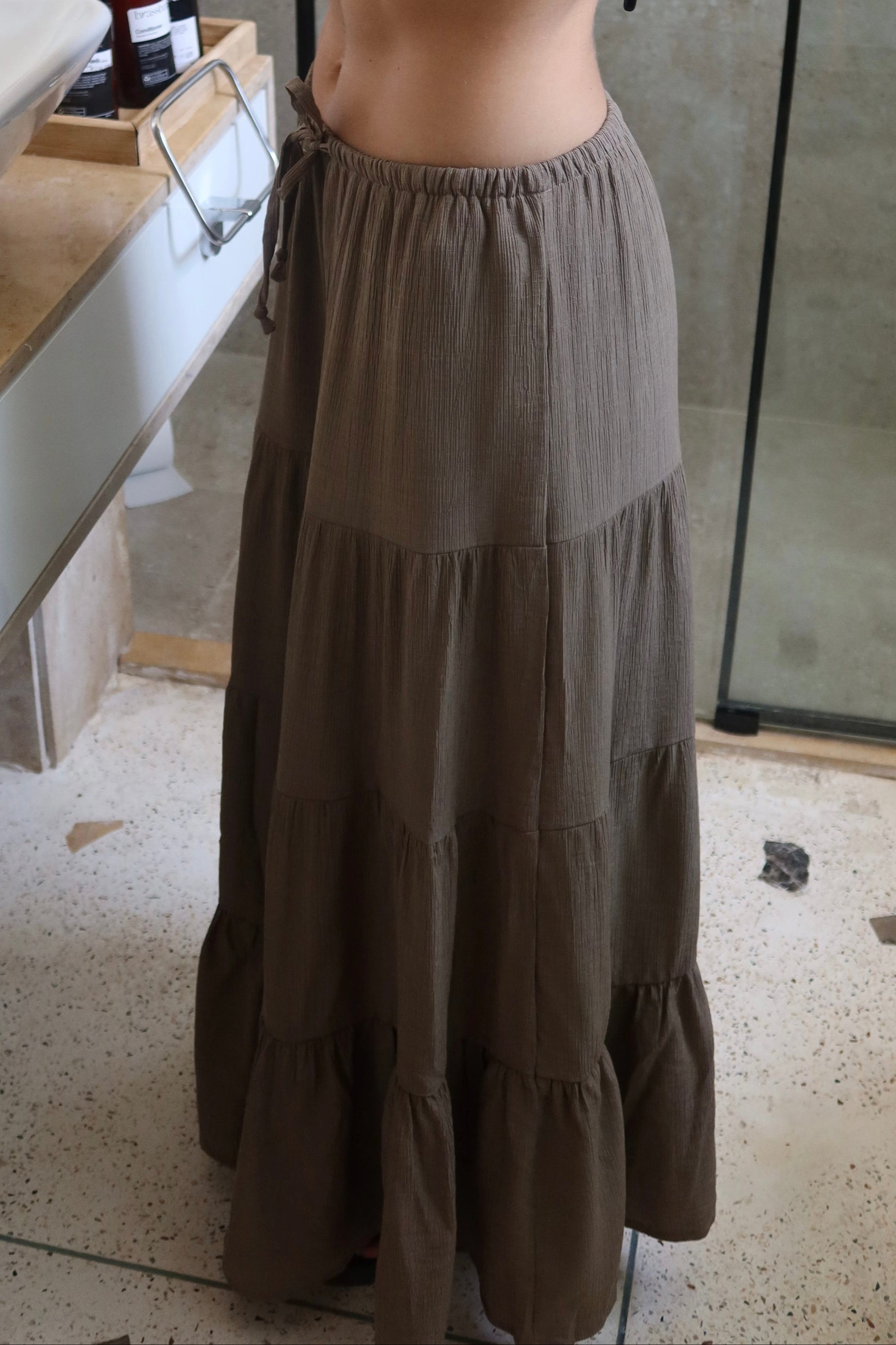 Cumin Ruffle Skirt