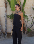 Women's Black Tencel Pants