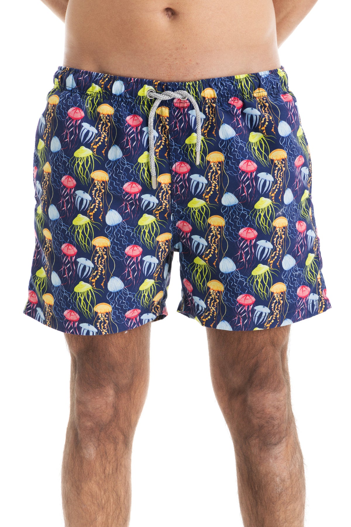Navy Jellyfish Swim Shorts