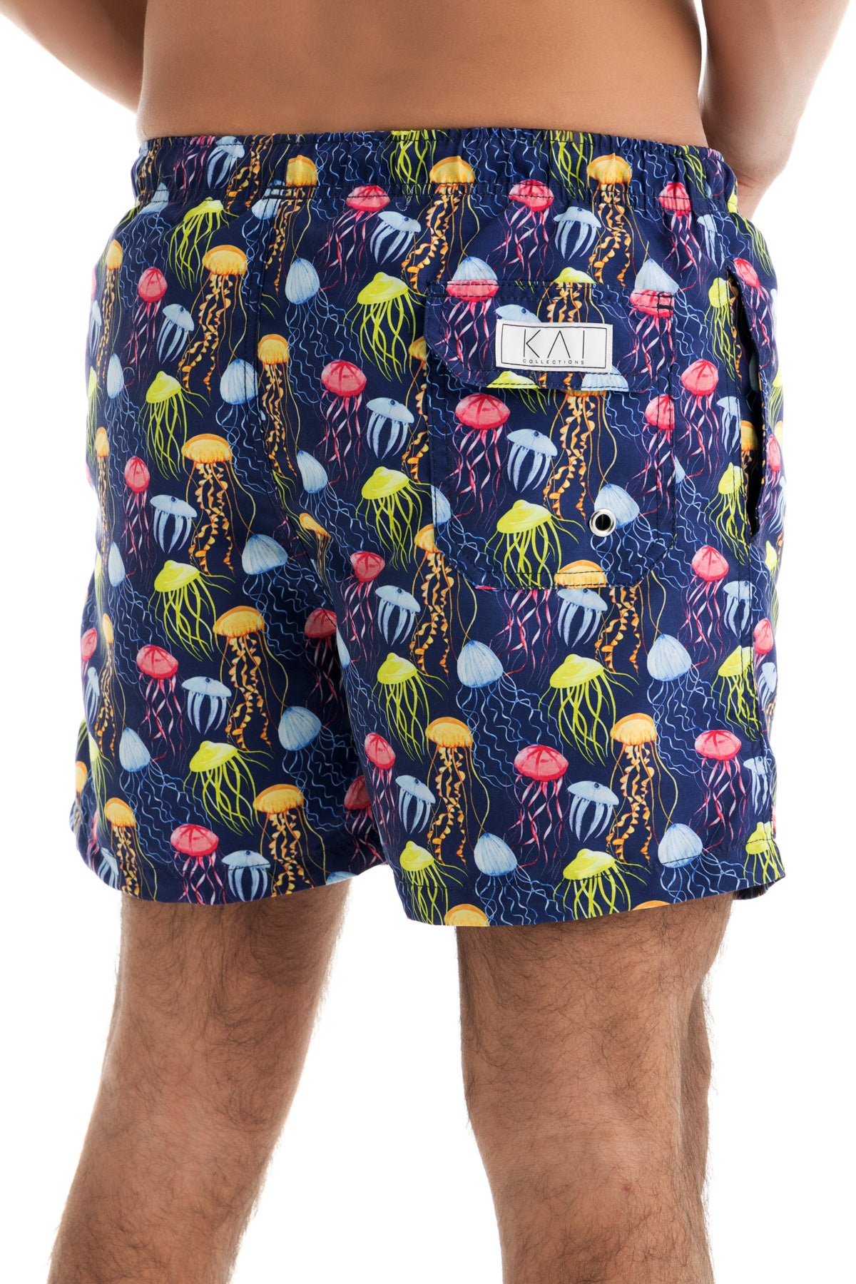 Navy Jellyfish Swim Shorts