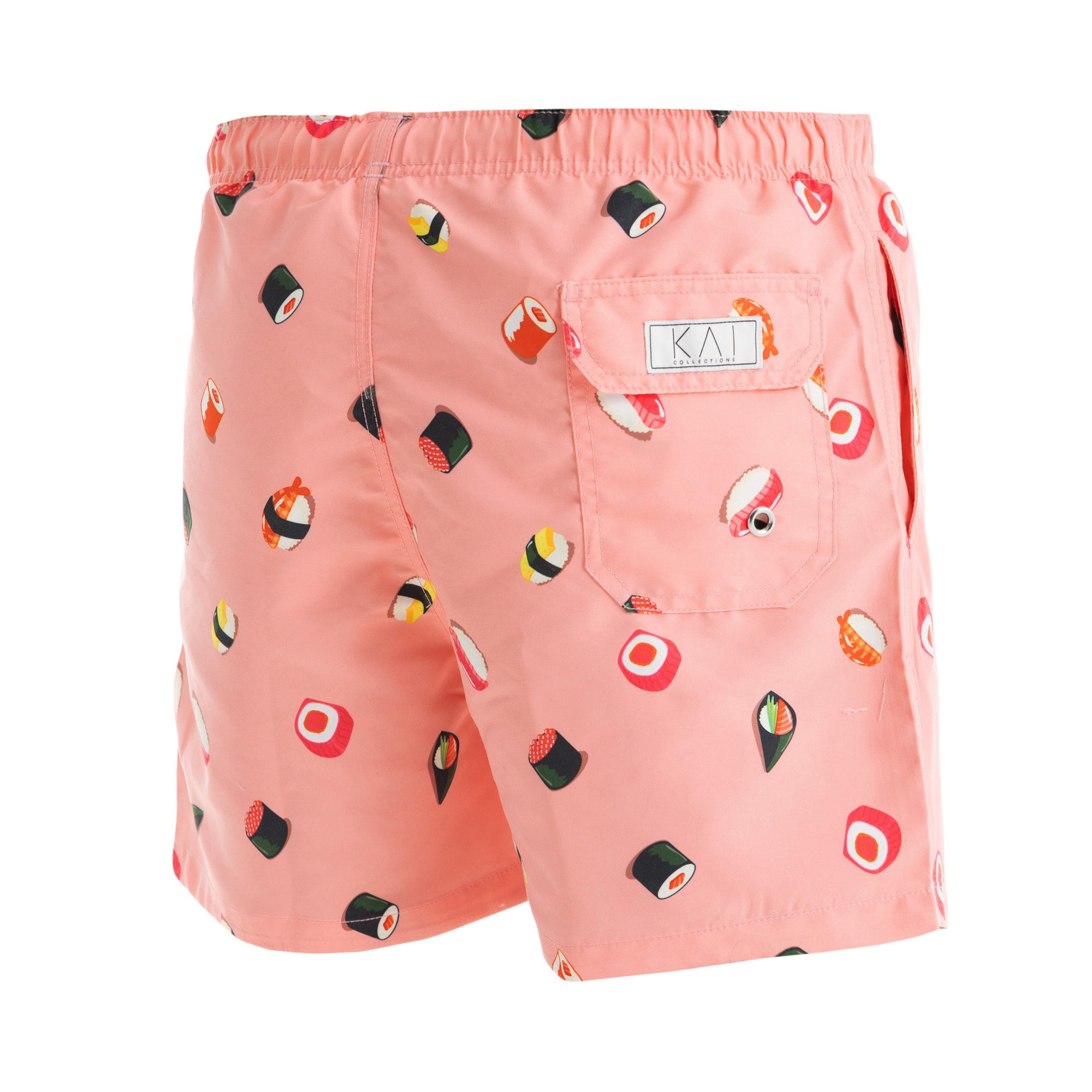 Coral Sushi Mania Swim Shorts