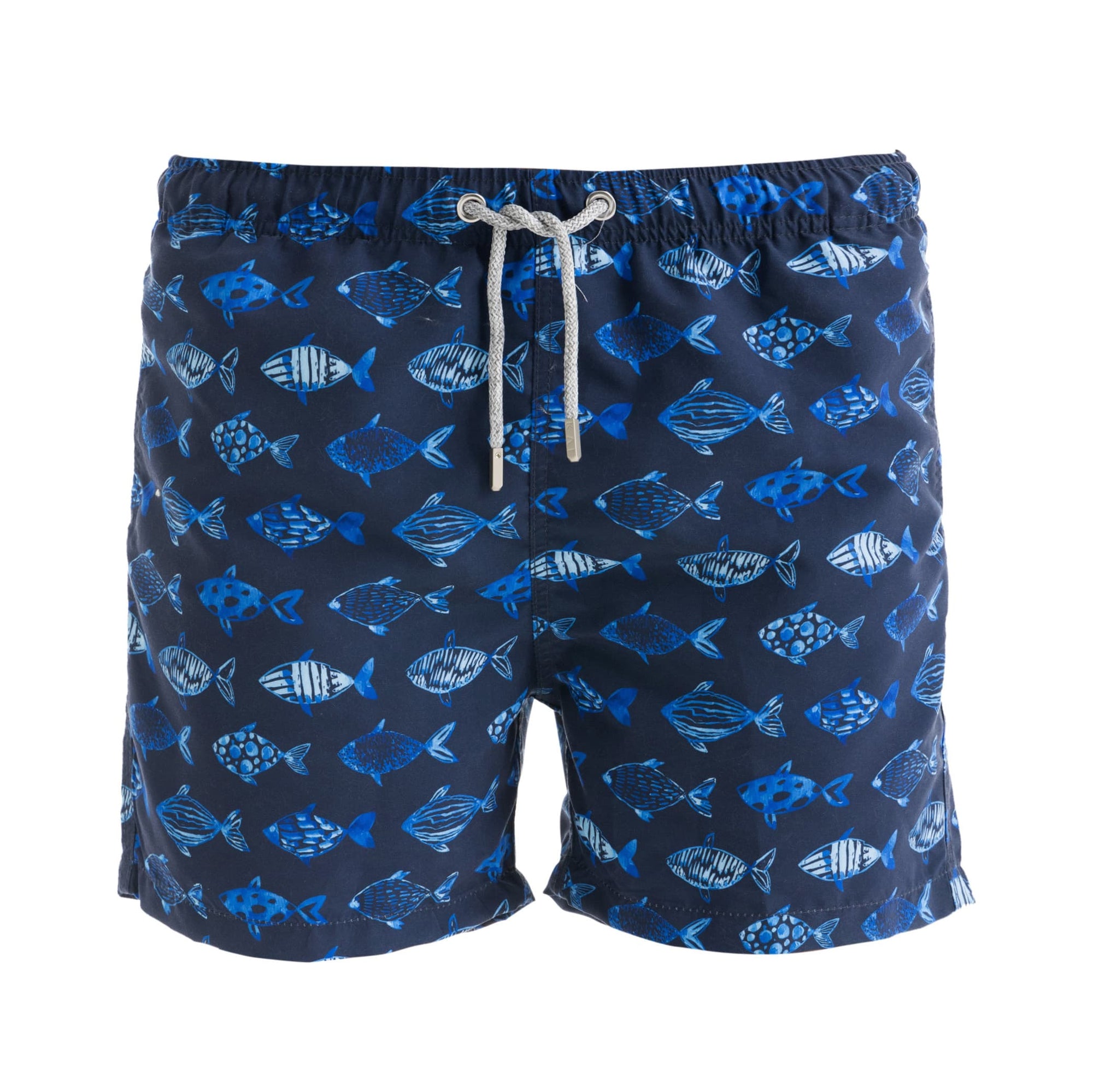 Navy Aquarium Swim Shorts
