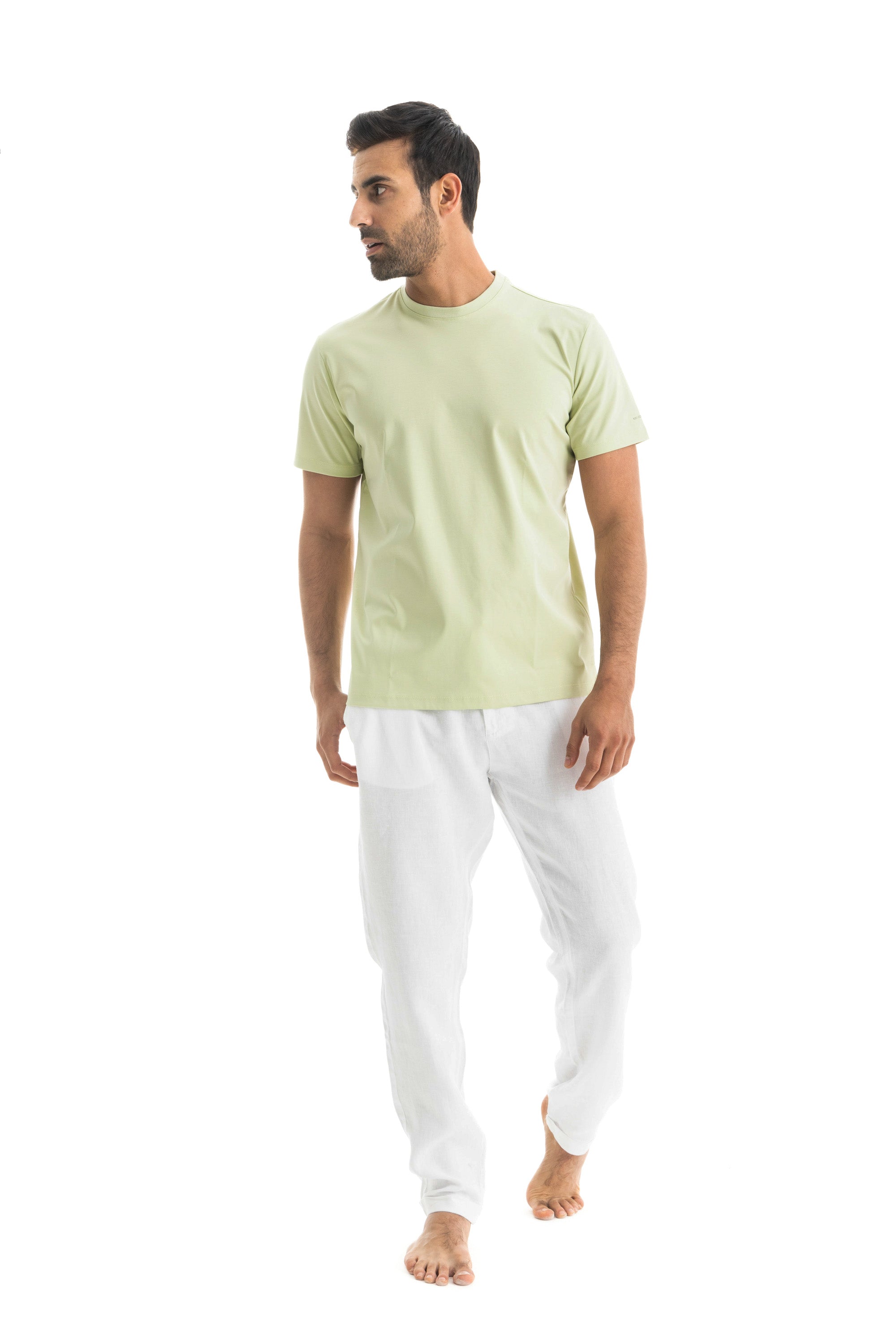 Mint Mercerised Cotton T-shirt