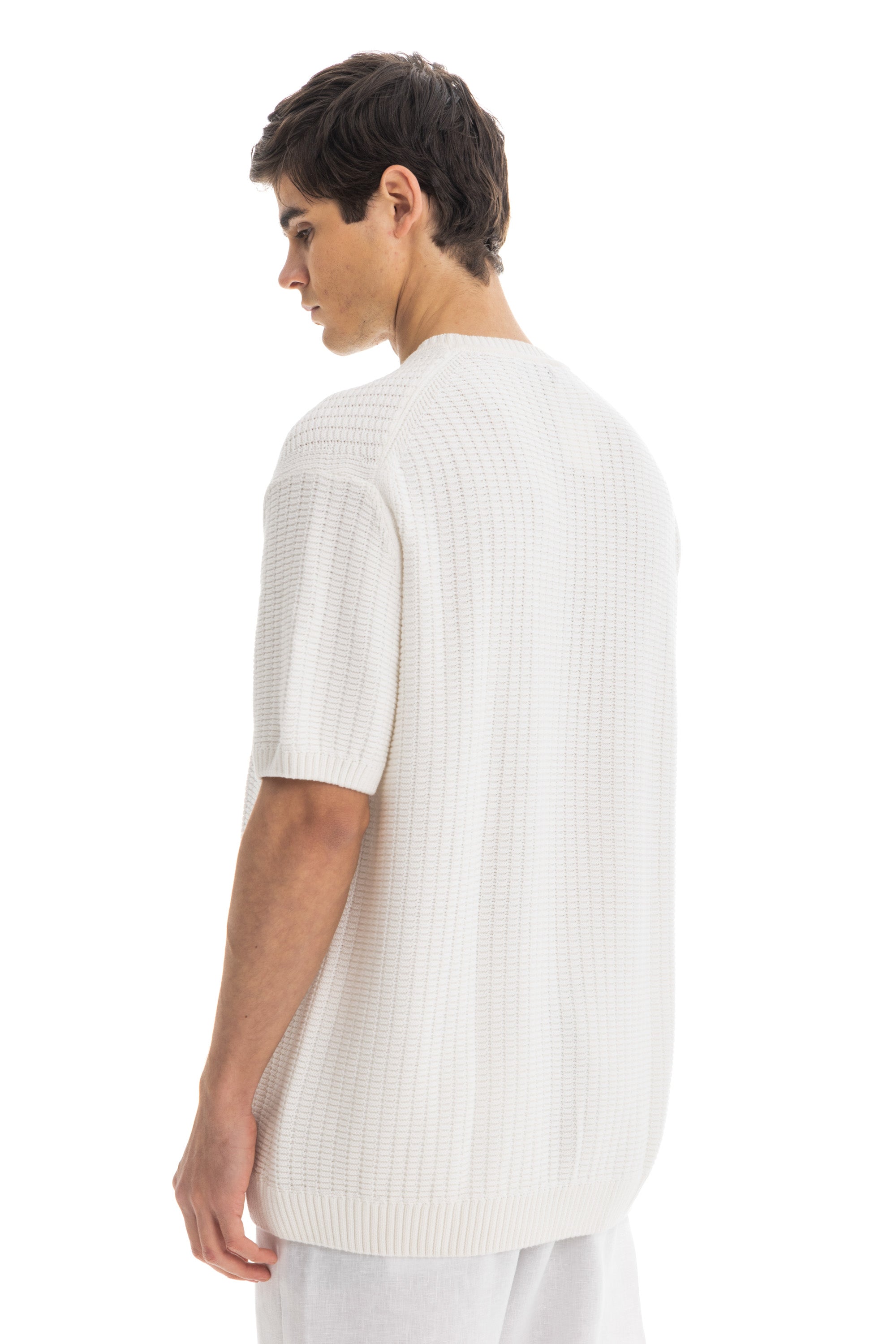 Off-White Knit Heavy T-Shirt