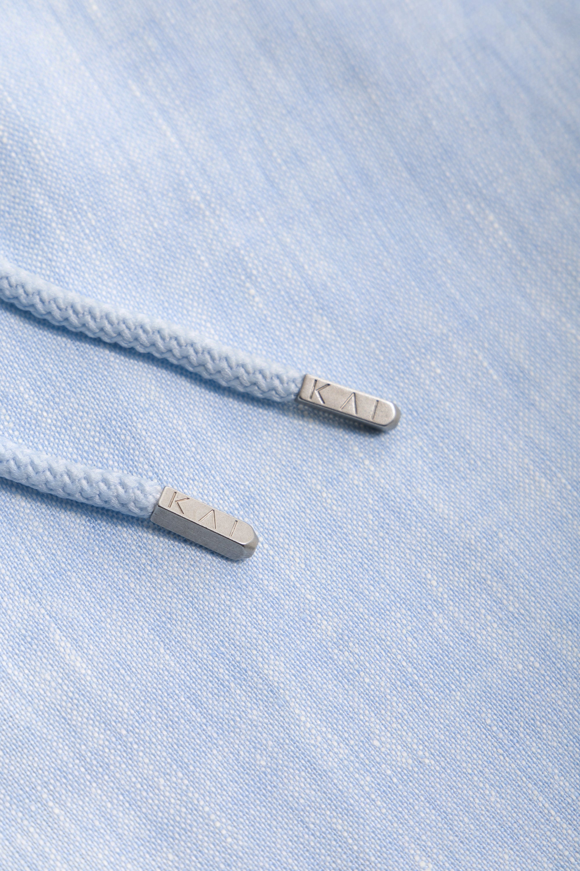 Men&#39;s Sky Blue Linen Short