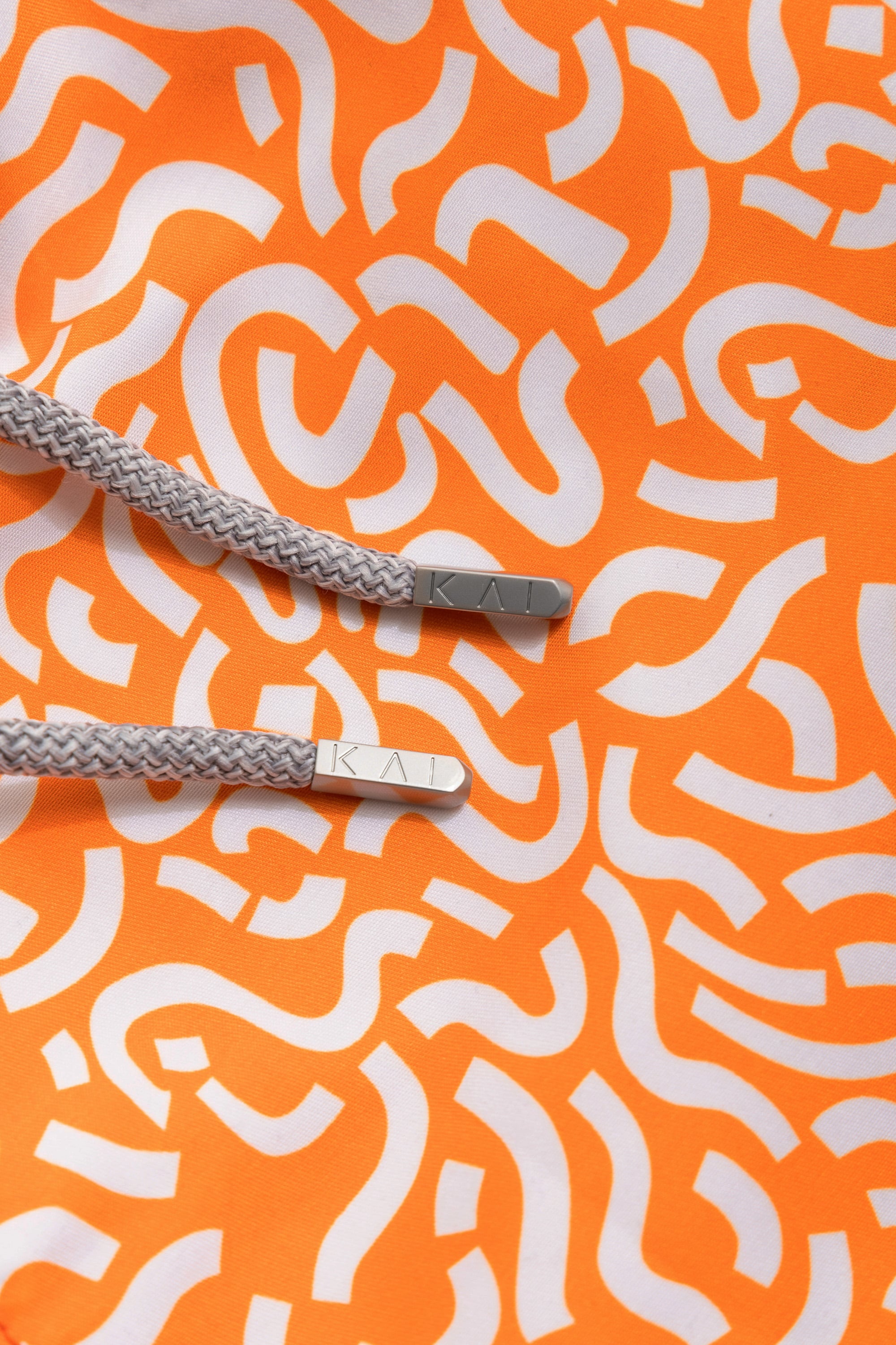 Orange Tangle Swim Shorts