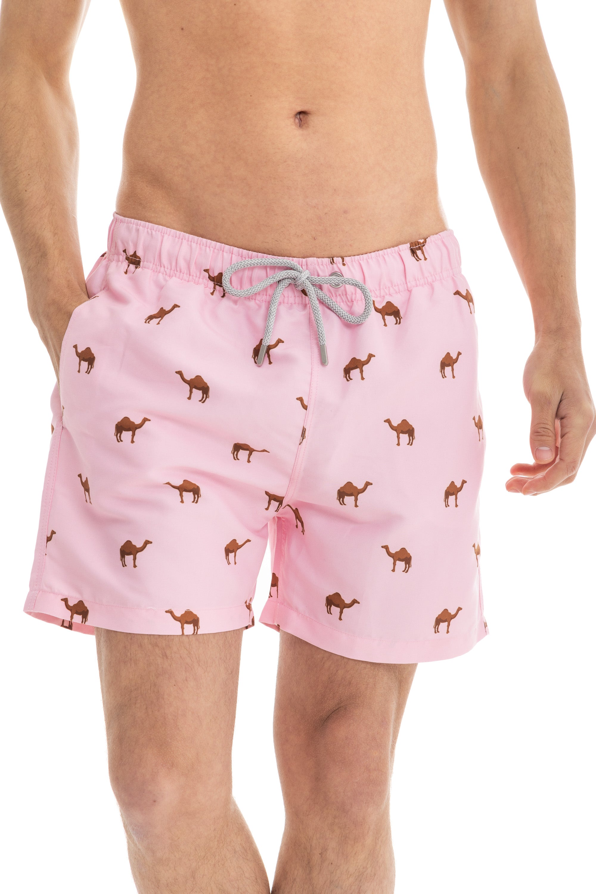 Pink Camels Swim Shorts