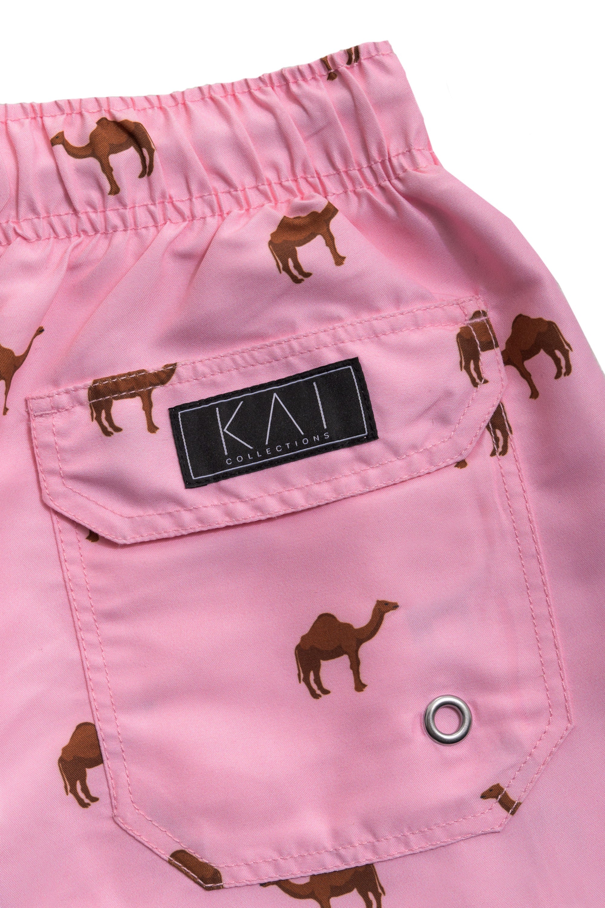 Pink Camels Swim Shorts