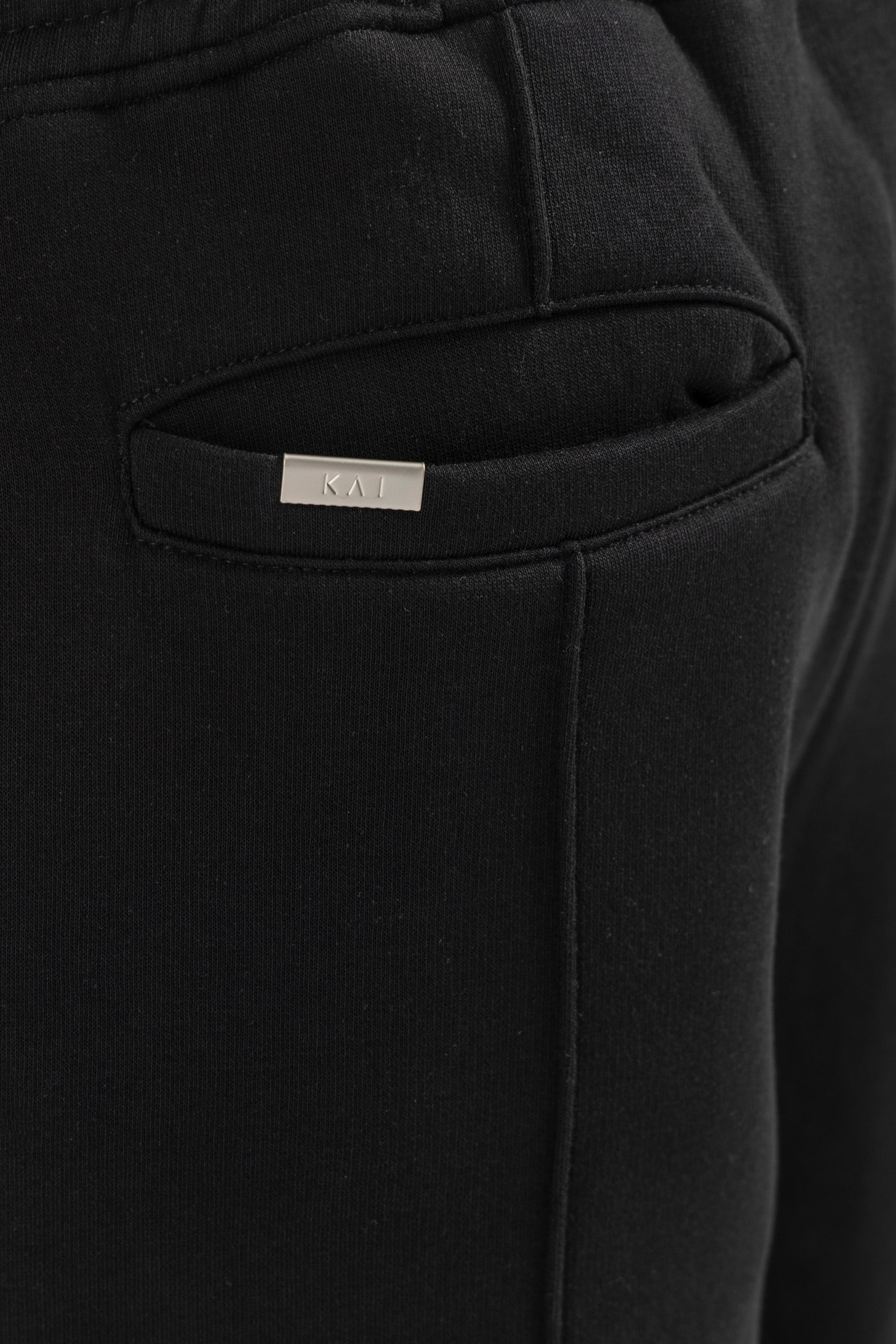 Black Lined Sweatpants