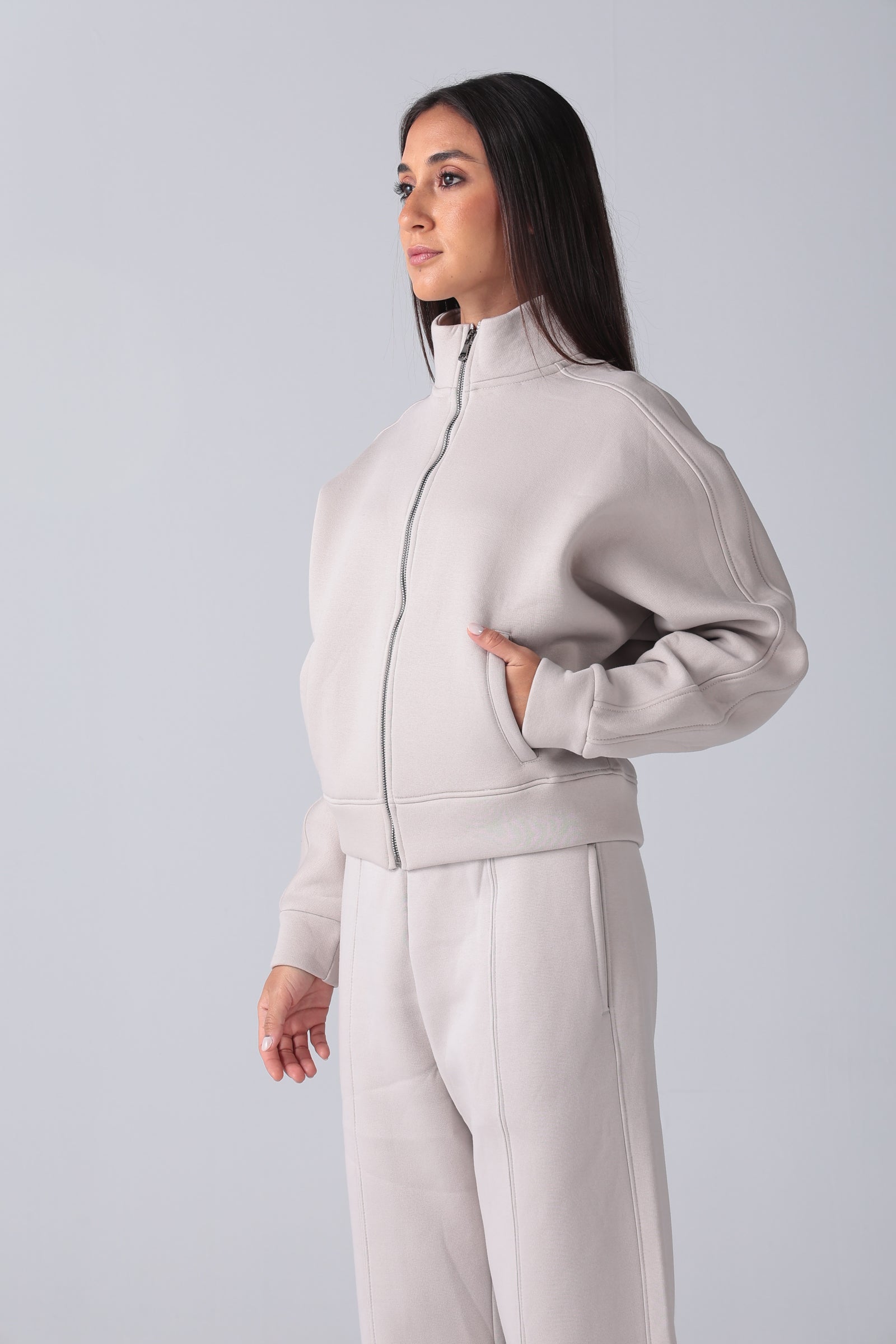 Women&#39;s Off-White Lined Sweatpants