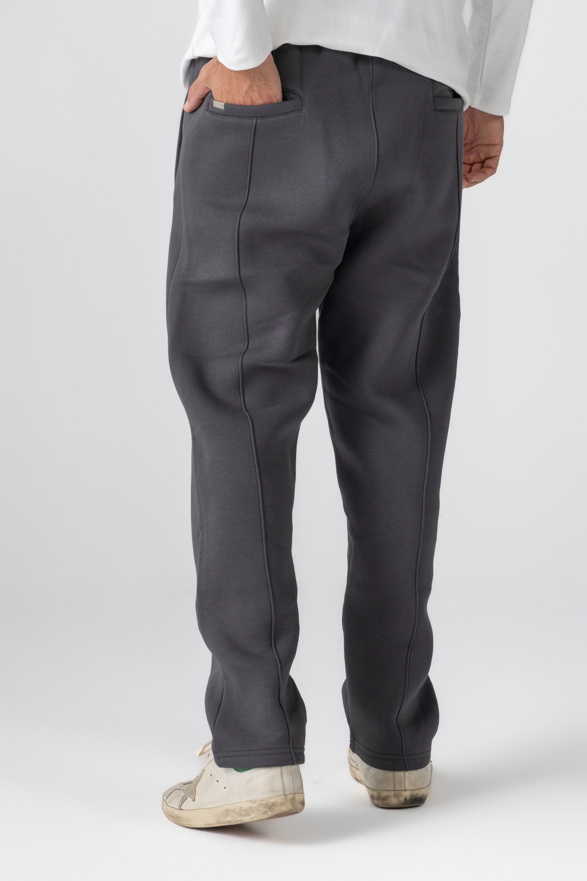 Charcoal Lined Sweatpants