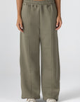 Women`s Olive Lined Sweatpants