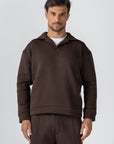 Brown High Neck Polo