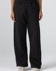 Women's Black Lined Sweatpants