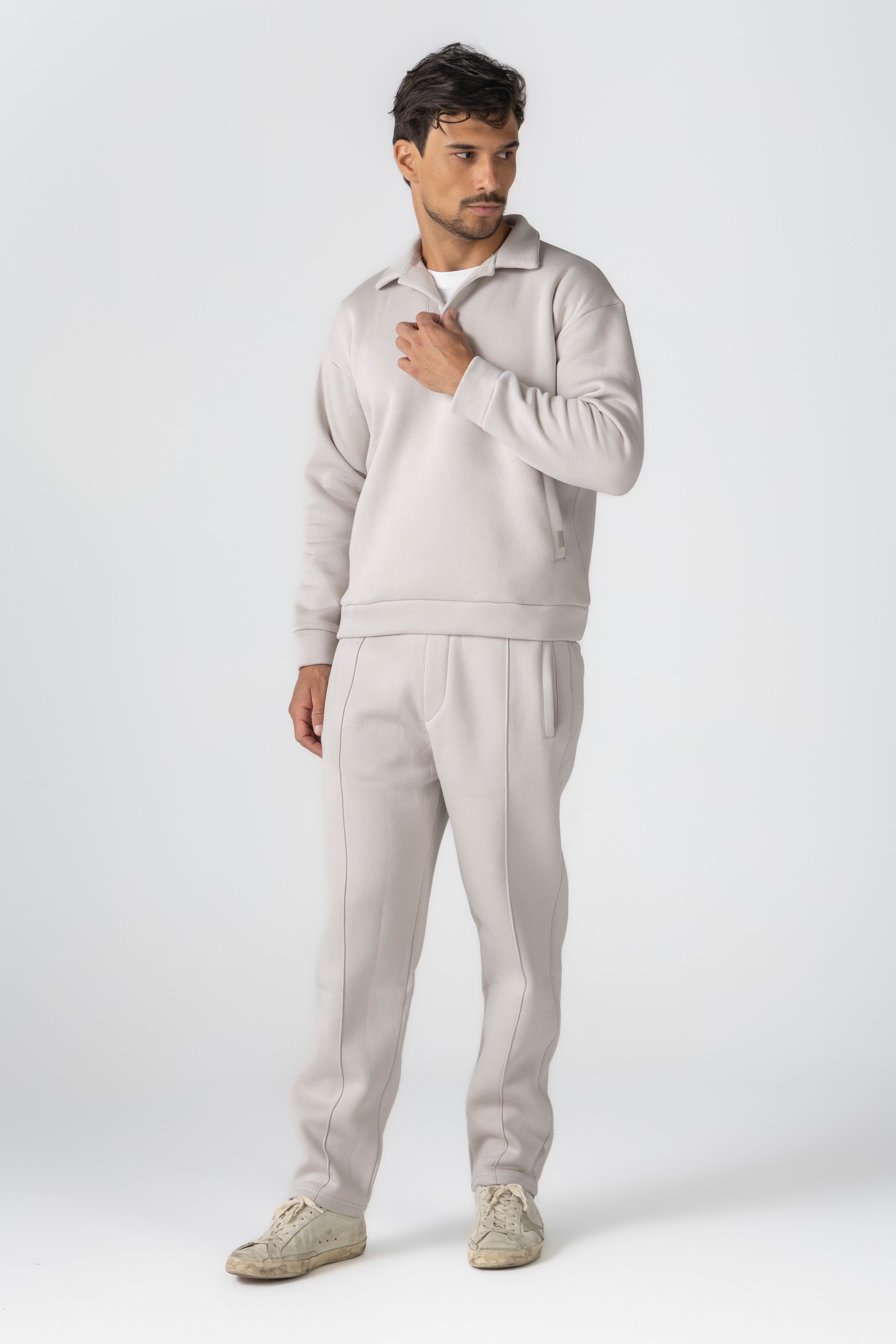 Off-White High Neck Polo