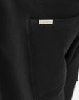 Black Cargo Sweatpants