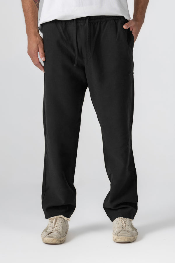 Black Tencel Pants