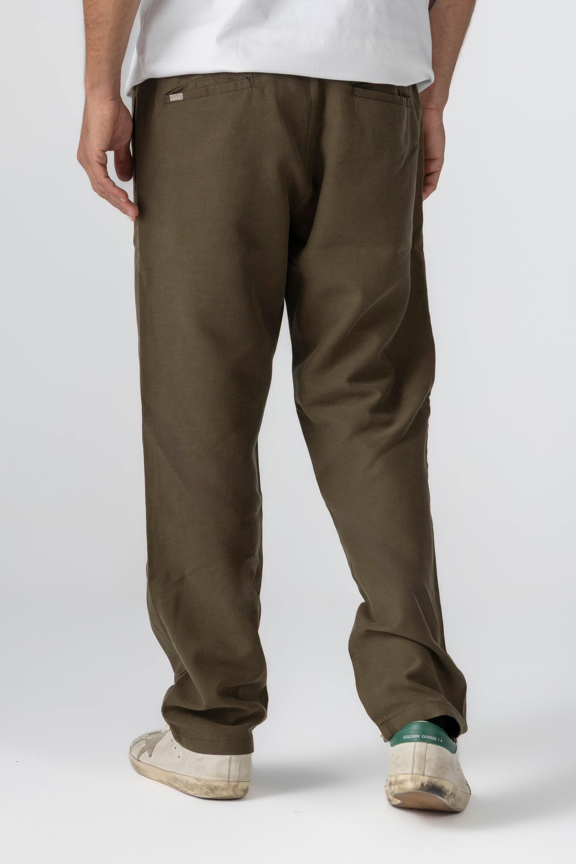 Olive Tencel Pants