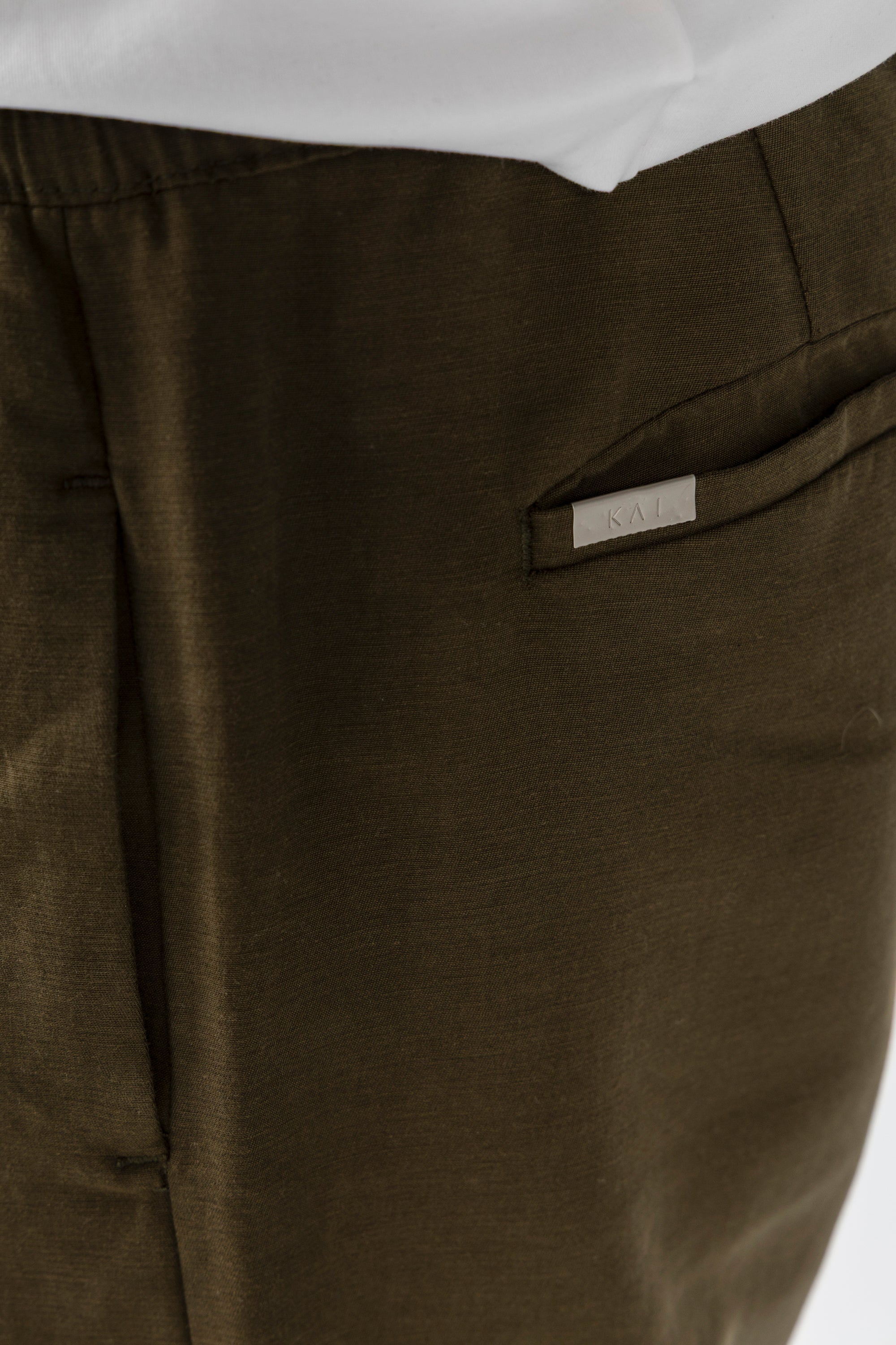 Olive Tencel Pants