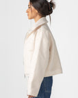 Women's Cream Bouclé Jacket
