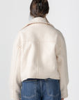 Women's Cream Bouclé Jacket