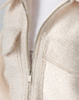Women's Cream Bouclé Jacket