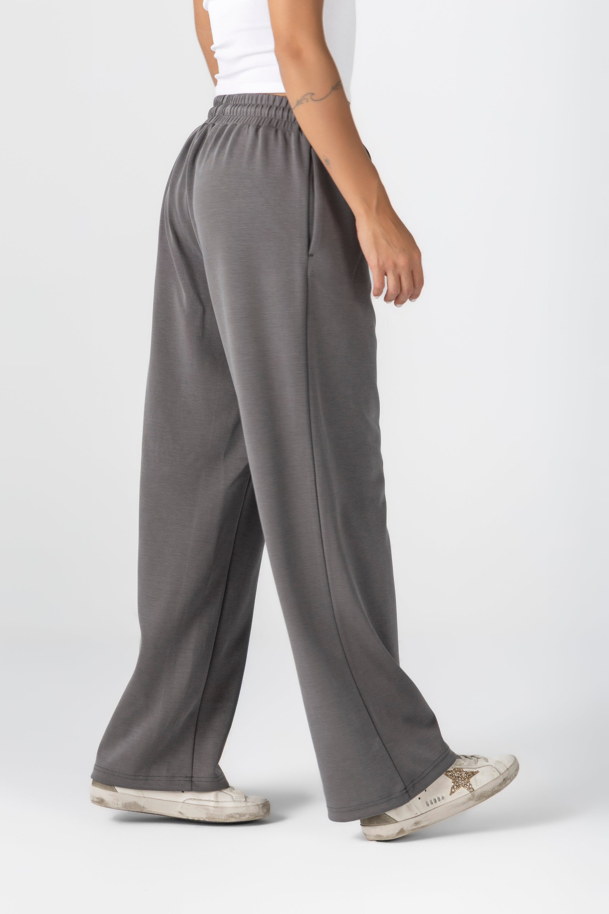 Space Grey Modal Sweatpants