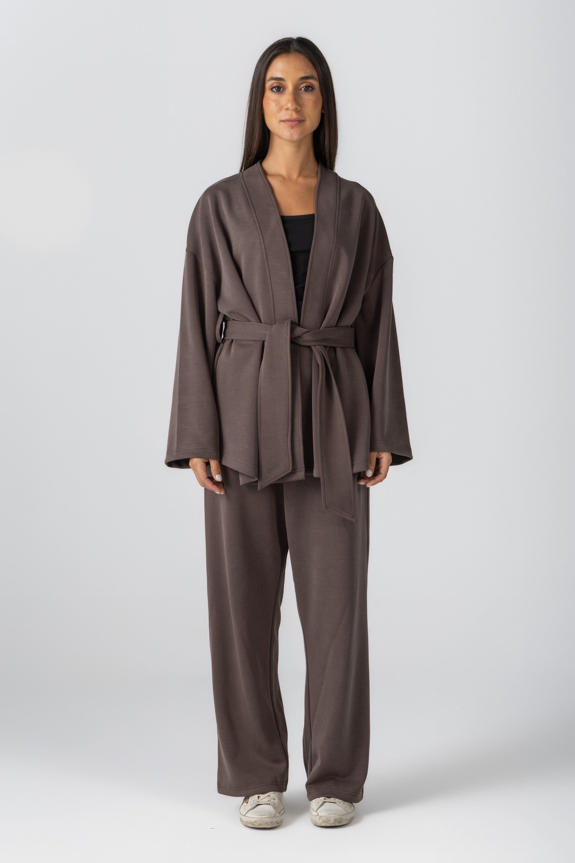Mocha Modal Kimono