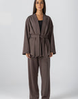 Mocha Modal Kimono