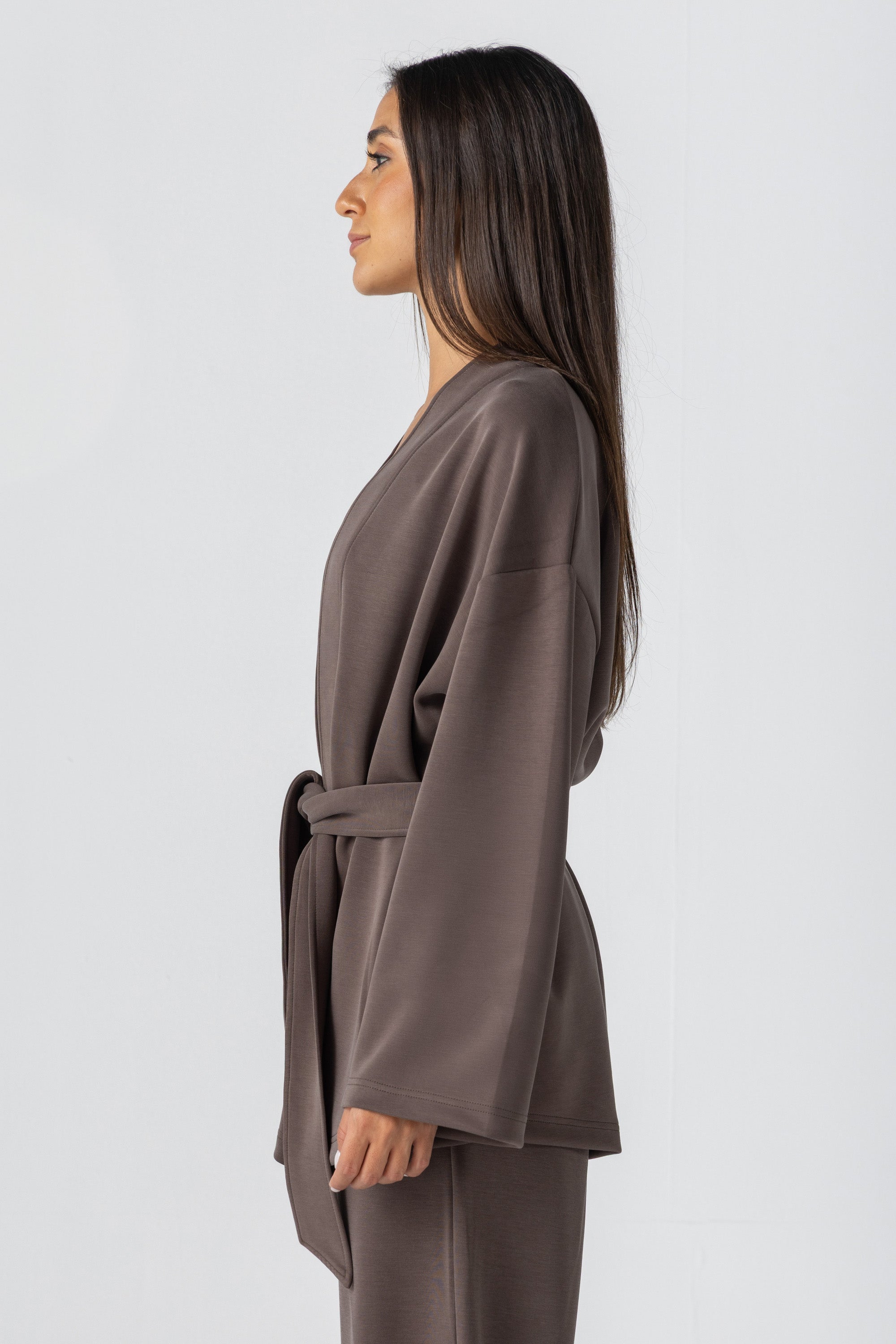 Mocha Modal Kimono