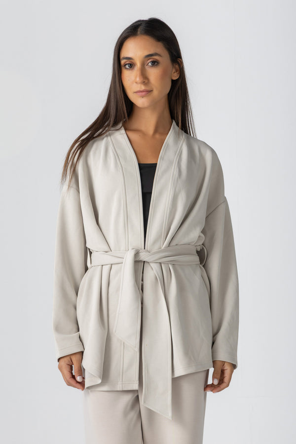 Cream Modal Kimono