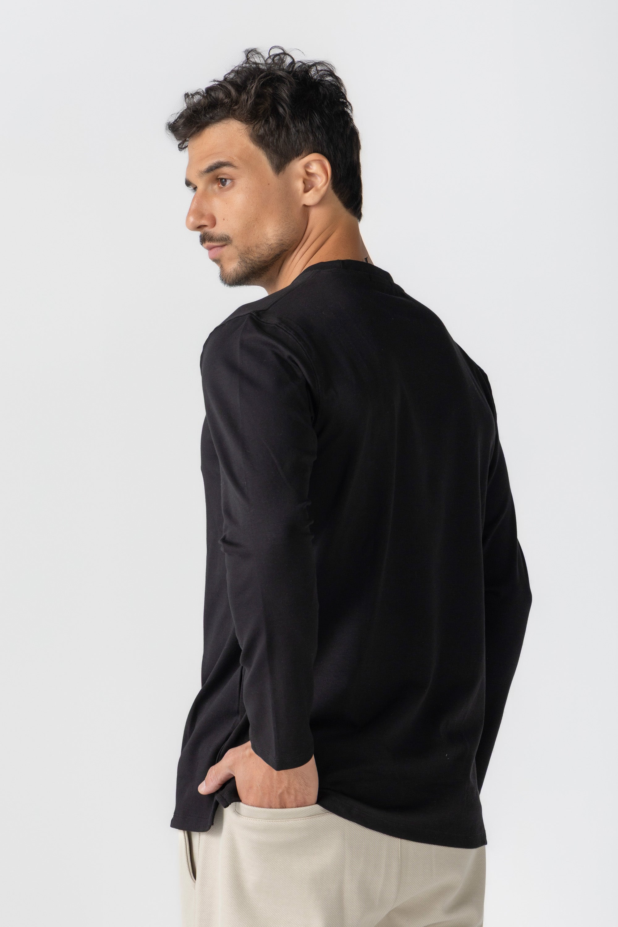 Black Long Sleeve Premium T-Shirt