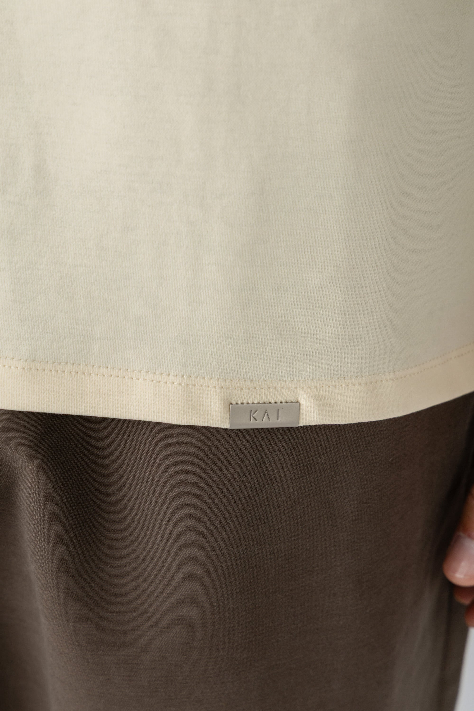 Butter Cream Long Sleeve T-Shirt