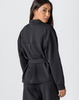 Black Neoprene Jacket