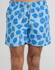 Mosaic Seashells Swim Shorts