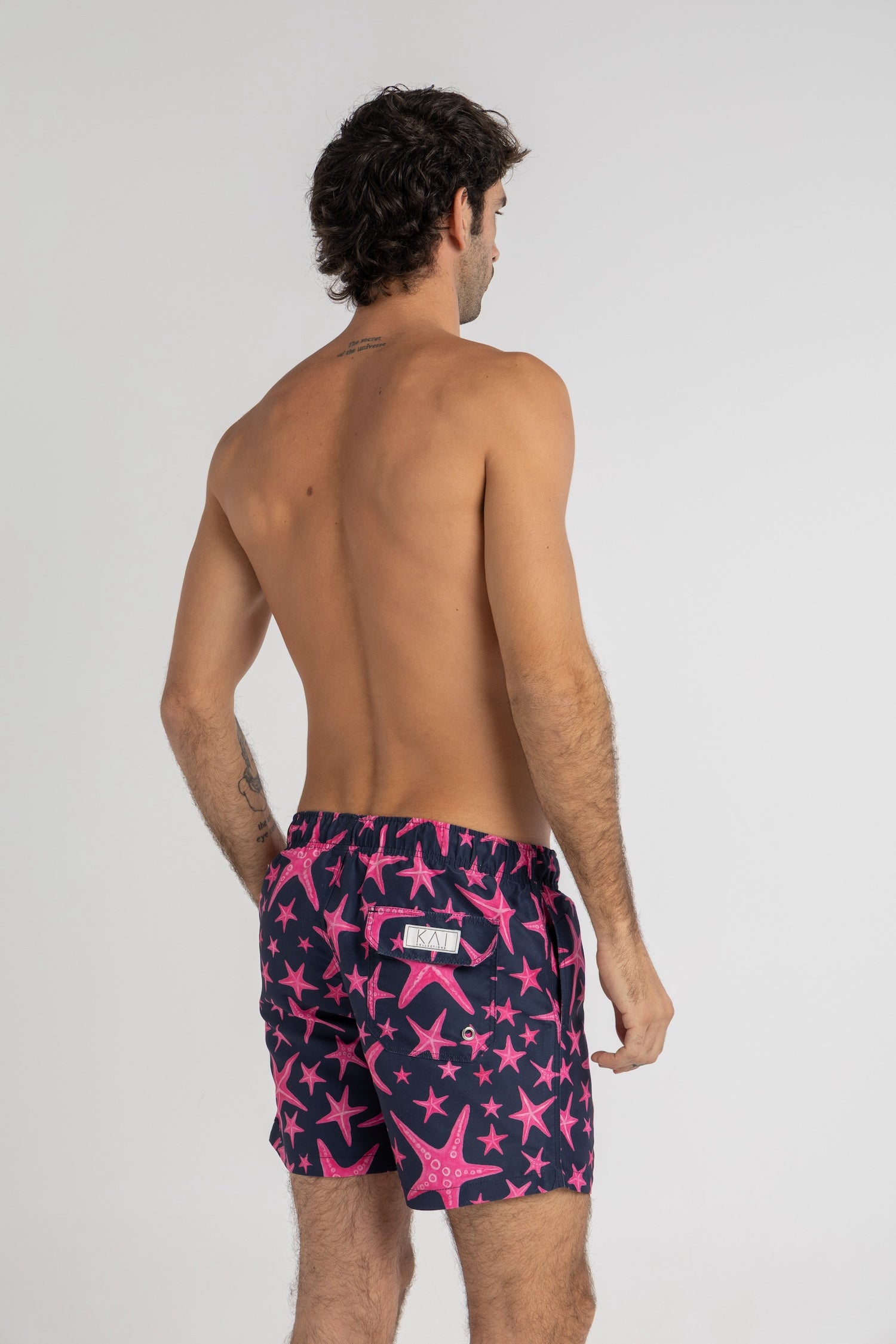 Pink Starfish Swim Shorts
