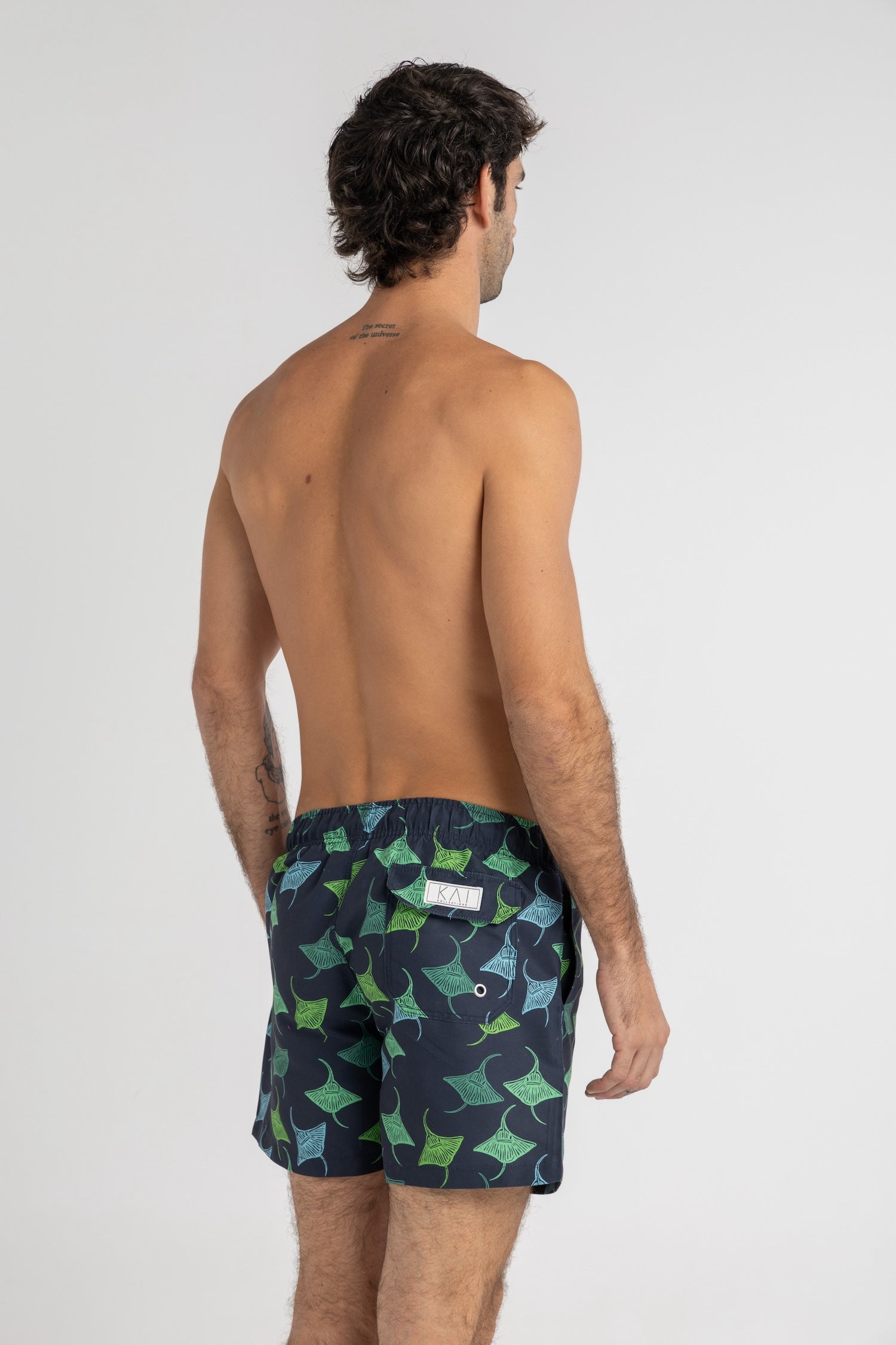 Navy Stingrays Swim Shorts