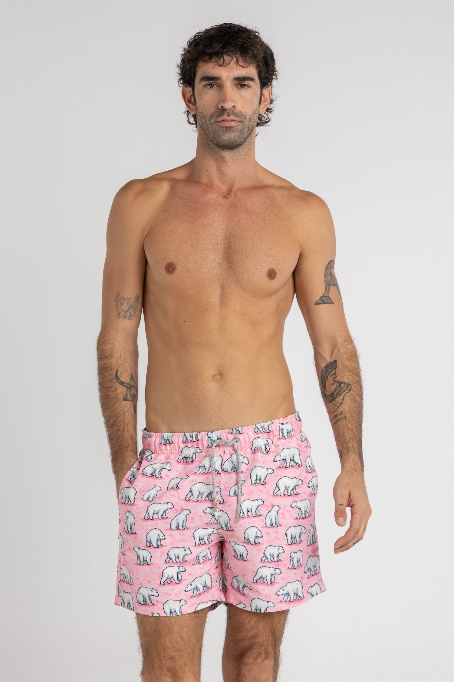 Pink Polar Swim Shorts