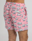 Pink Polar Swim Shorts