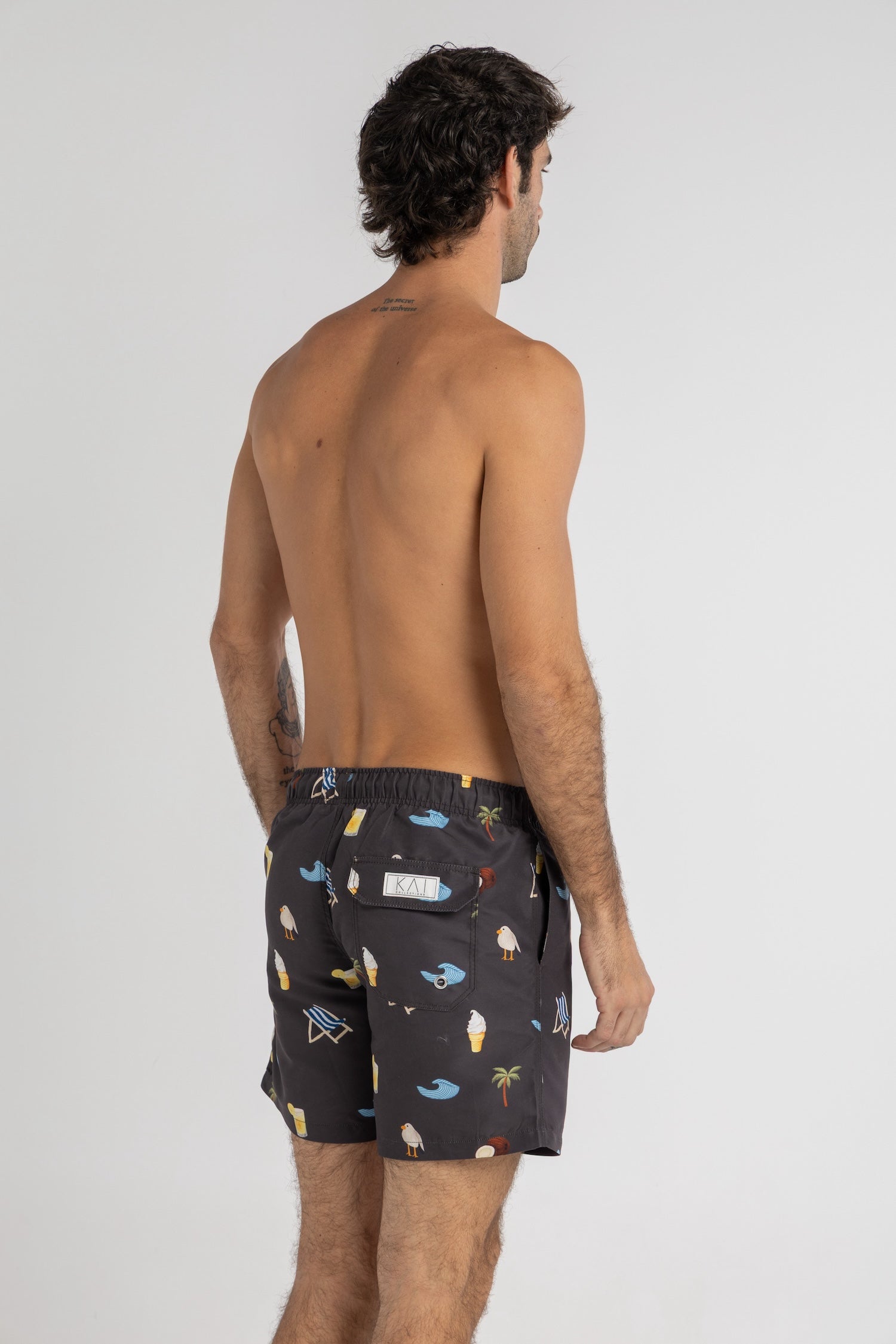 Espresso By The Beach Swim Shorts