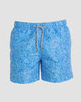 Blue Graffiti Swim Shorts