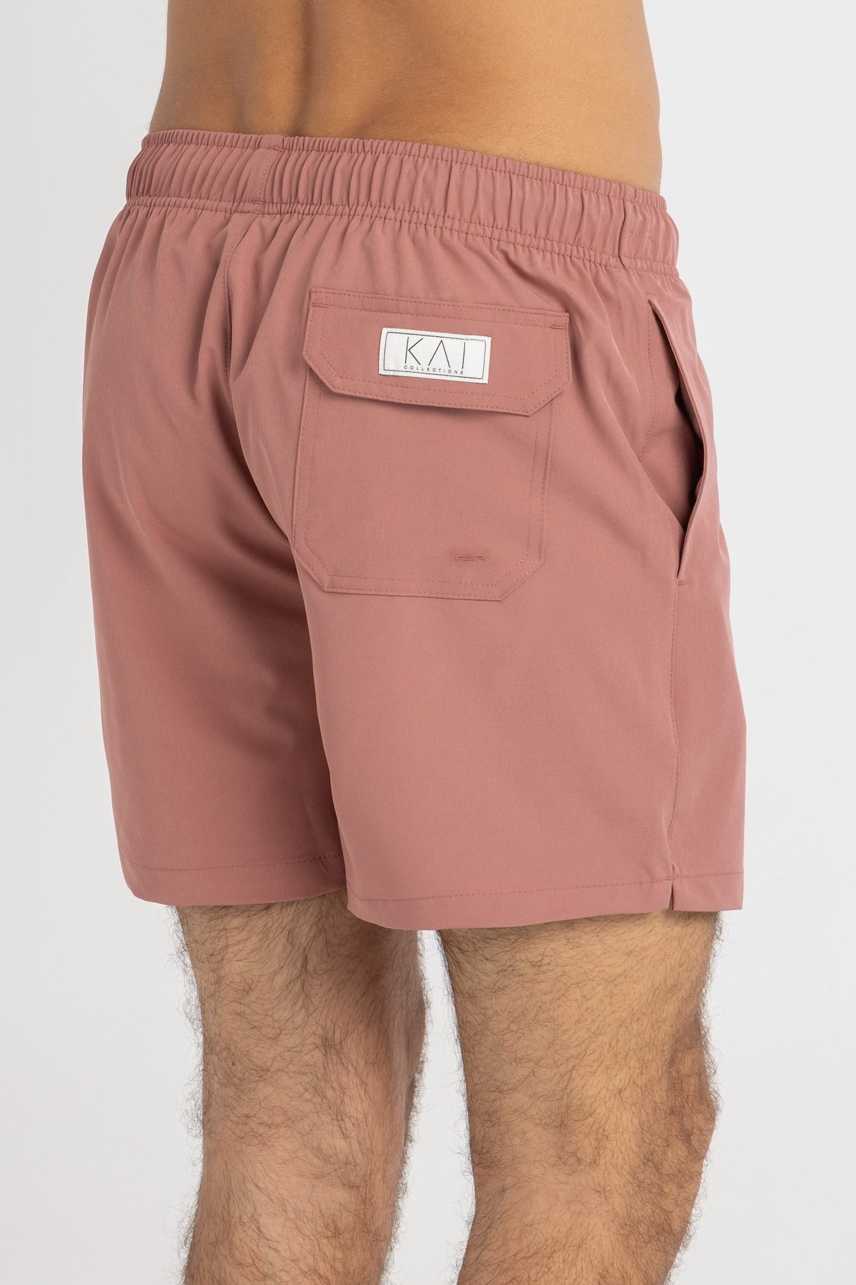Dusty Cherry Swim Shorts (4 Way Stretch)