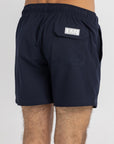 Solid Navy Swim Shorts (4 Way Stretch)